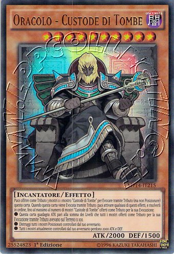Oracolo - Custode di Tombe
