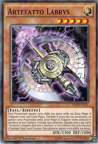Artefatto Labrys