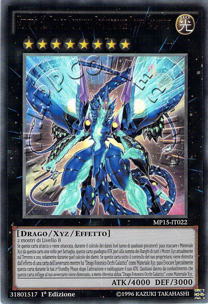 Numero 62: Drago Fotonico Primordiale Occhi Galattici