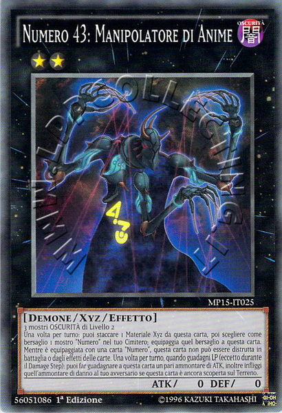 Numero 43: Manipolatore di Anime