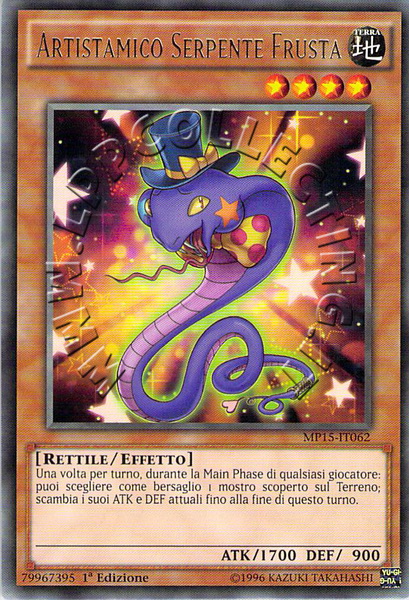 Artistamico Serpente Frusta