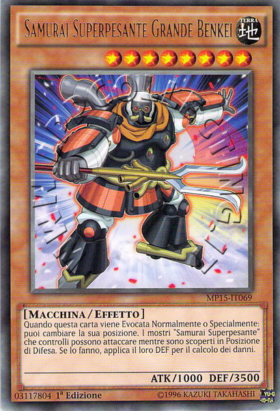 Samurai Superpesante Grande Benkei