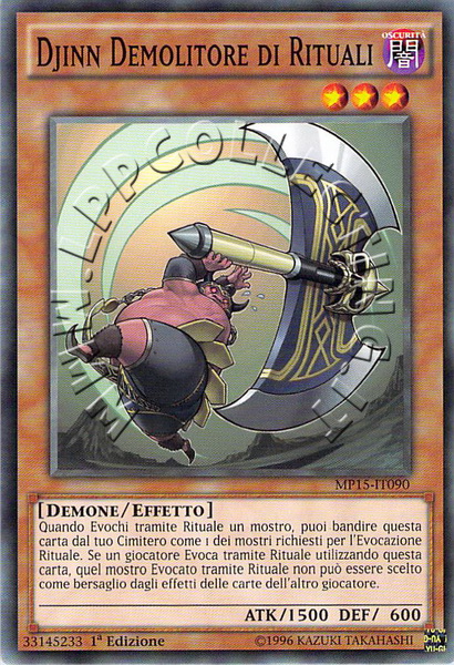 Djinn Demolitore di Rituali