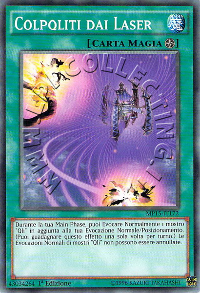 Colpqliti dai Laser