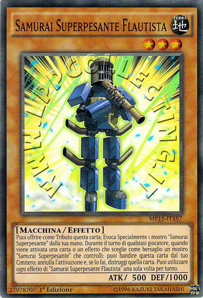 Samurai Superpesante Flautista