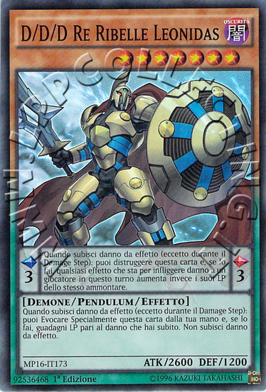 D/D/D Re Ribelle Leonidas