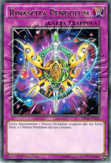 Rinascita Pendulum