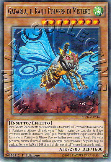 Gadarla, il Kaiju Polvere di Mistero 