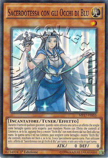 Sacerdotessa con gli Occhi di Blu