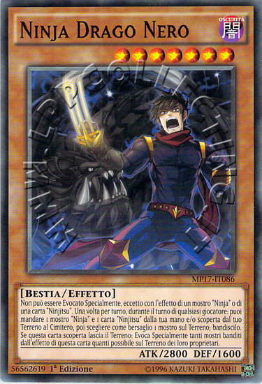 Ninja Drago Nero