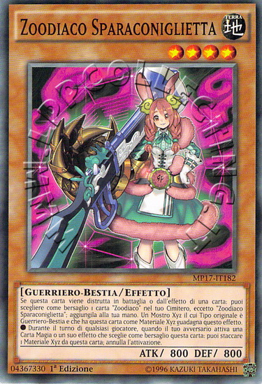 Zoodiaco Sparaconiglietta