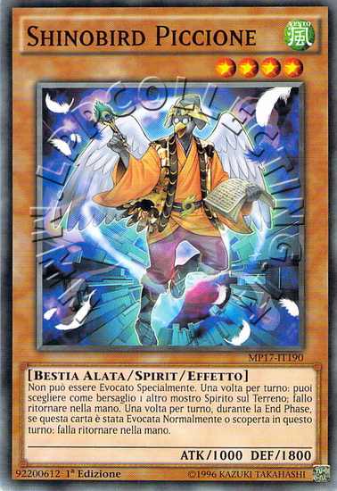 Shinobird Piccione