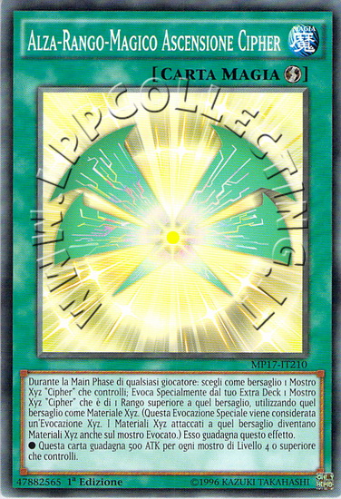 Alza-Rango-Magico Ascensione Cipher
