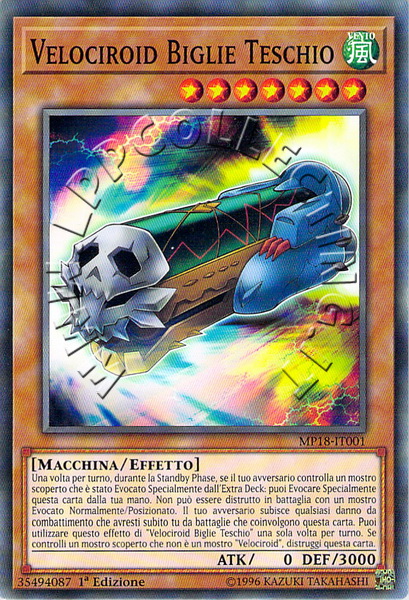 Velociroid Biglie Teschio