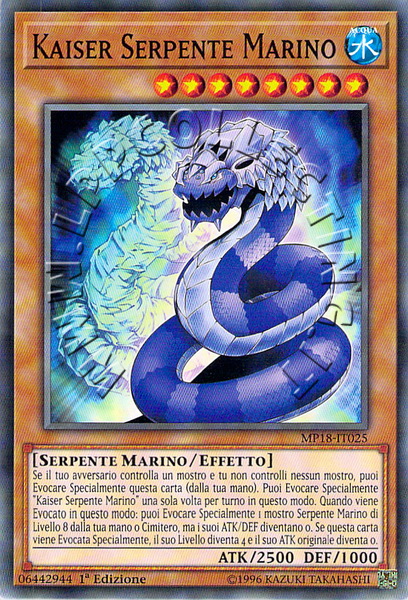 Kaiser Serpente Marino