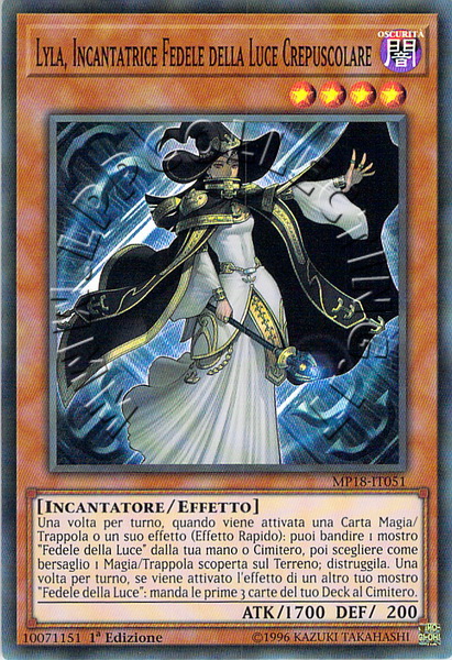 Lyla, Incantatrice Fedele della Luce Crepuscolare