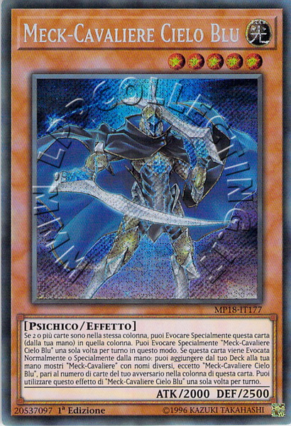Meck-Cavaliere Cielo Blu