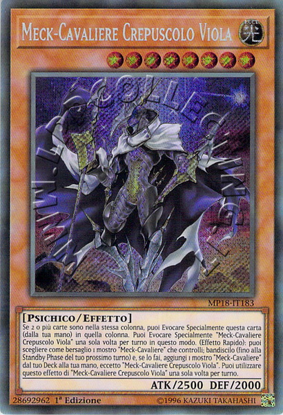 Meck-Cavaliere Crepuscolo Viola
