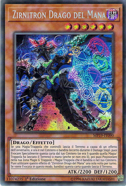 Zirnitron Drago del Mana