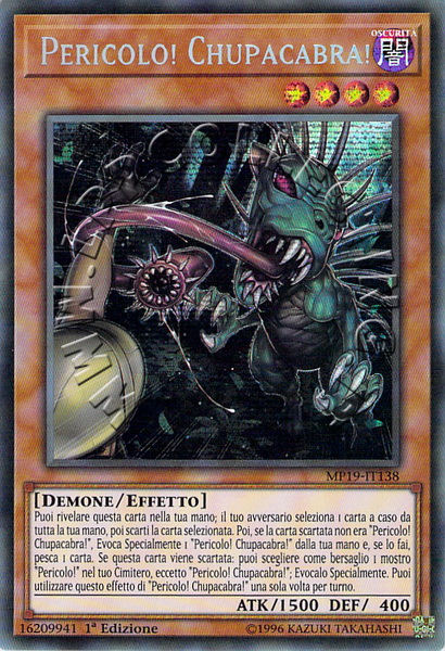 Pericolo! Chupacabra!