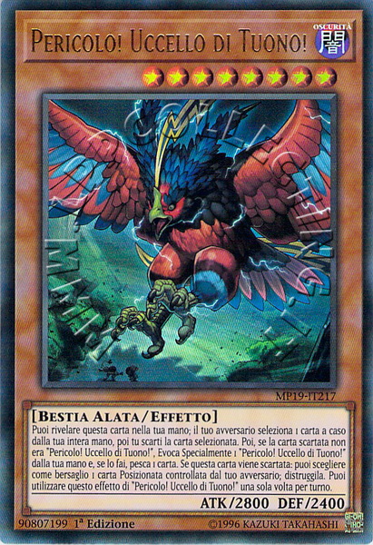 Pericolo! Uccello di Tuono!