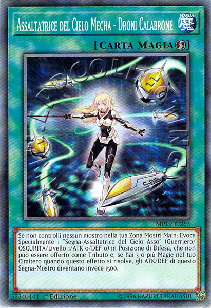 Assaltatrice del Cielo Mecha - Droni Calabrone