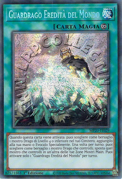 Guardrago Eredità del Mondo