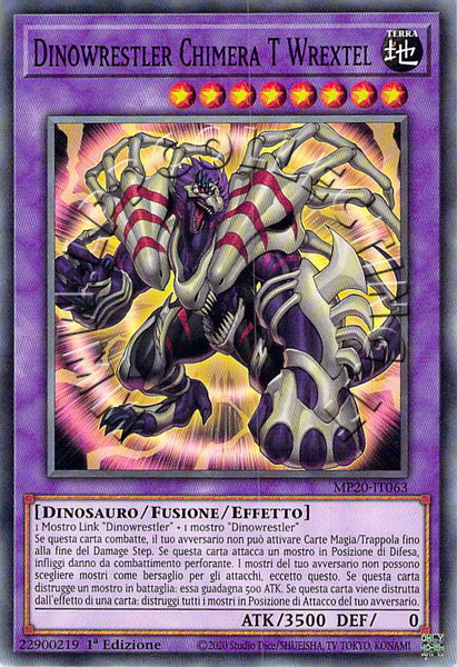 Dinowrestler Chimera T Wrextel