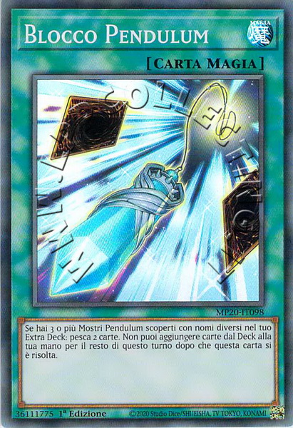 Blocco Pendulum