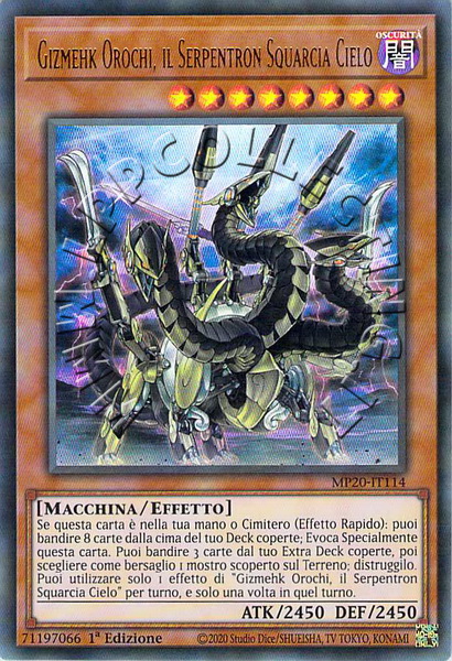Gizmehk Orochi, il Serpentron Squarcia Cielo
