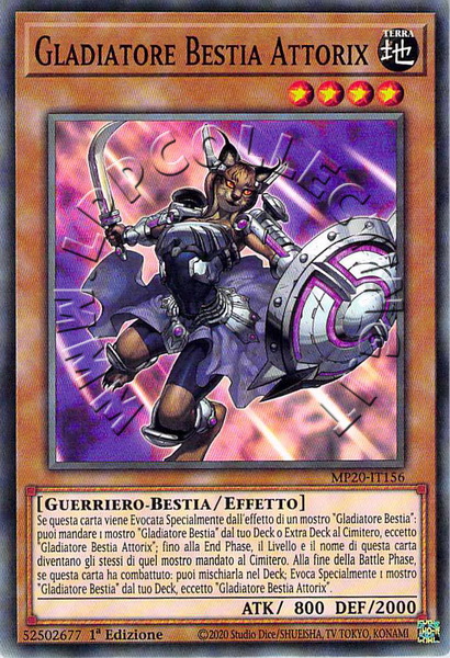 Gladiatore Bestia Attorix 