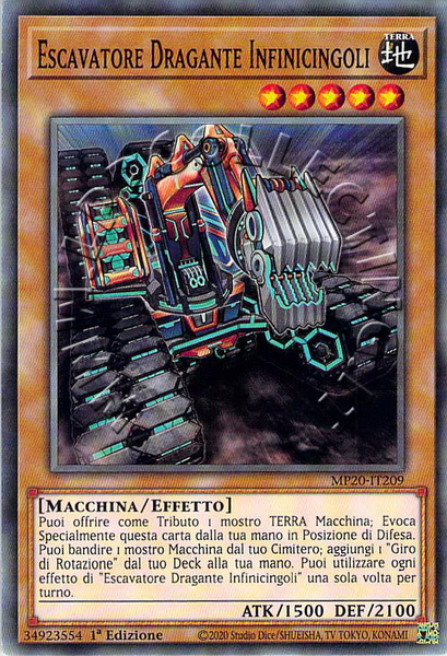 Escavatore Dragante Infinicingoli 