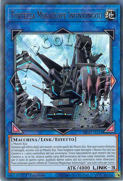 Fortezza Megaclope Infinicingoli 