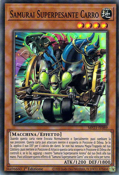 Samurai Superpesante Carro