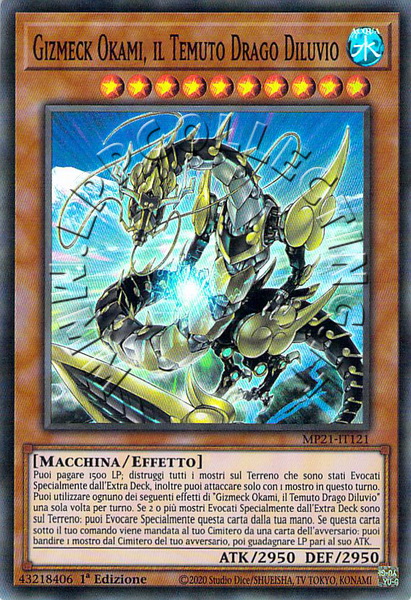Gizmeck Okami, il Temuto Drago Diluvio