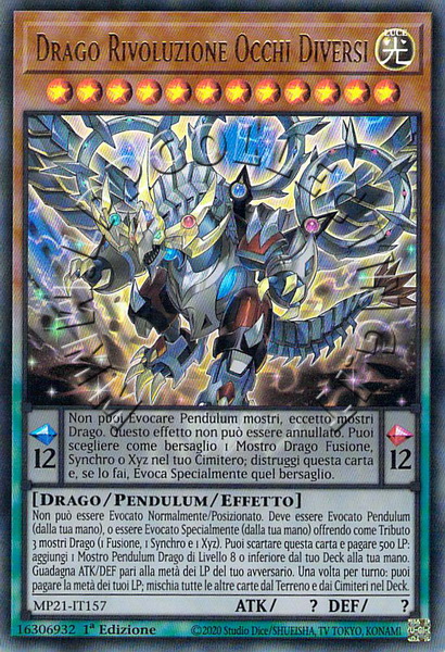 Drago Rivoluzione Occhi Diversi