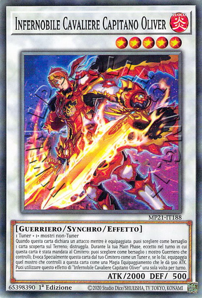 Infernobile Cavaliere Capitano Oliver