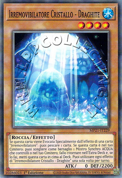 Irremovibilatore Cristallo - Draghite