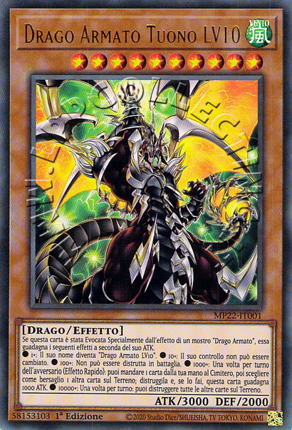Drago Armato Tuono LV10 