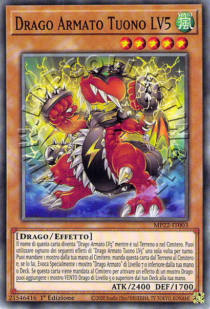 Drago Armato Tuono LV5 