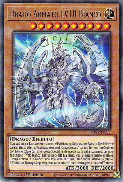 Drago Armato LV10 Bianco 
