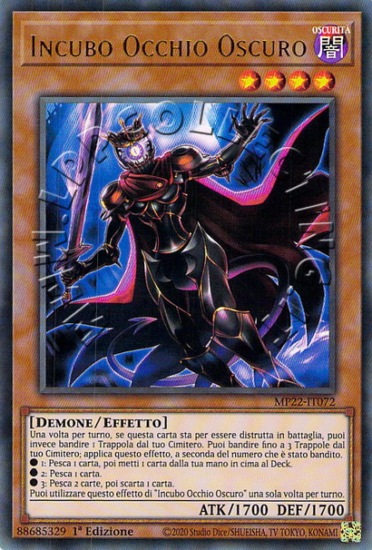 Incubo Occhio Oscuro 
