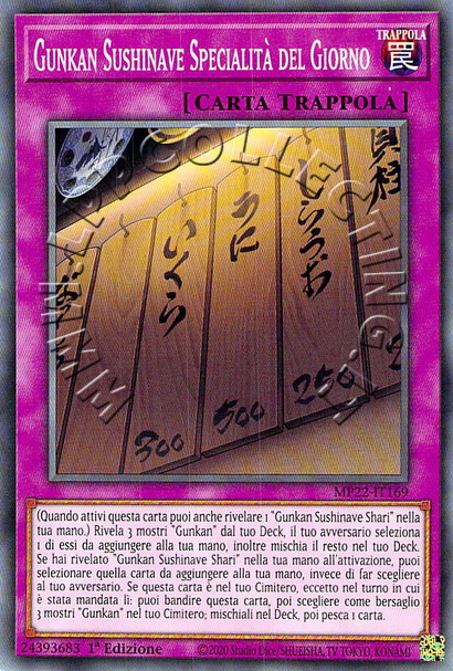 Gunkan Sushinave Specialità del Giorno 