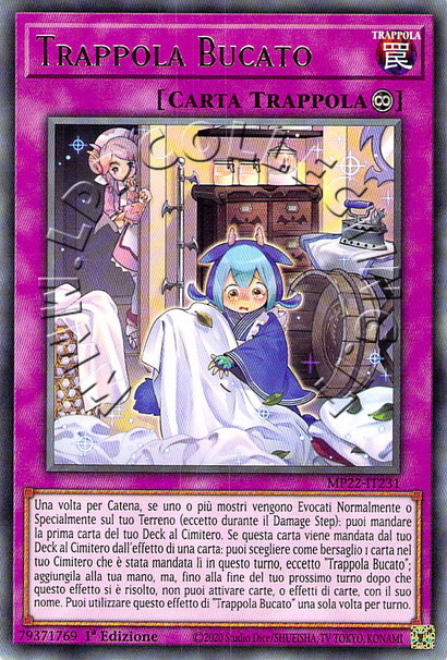 Trappola Bucato