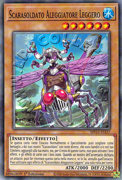 Scarasoldato Aleggiatore Leggero