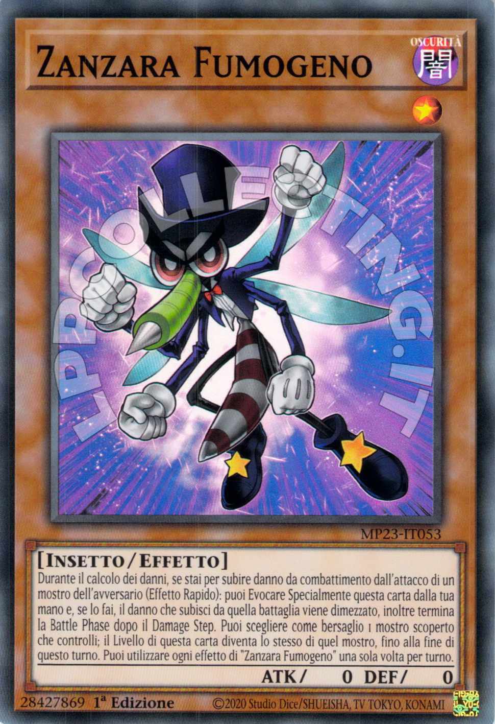 Zanzara Fumogeno 
