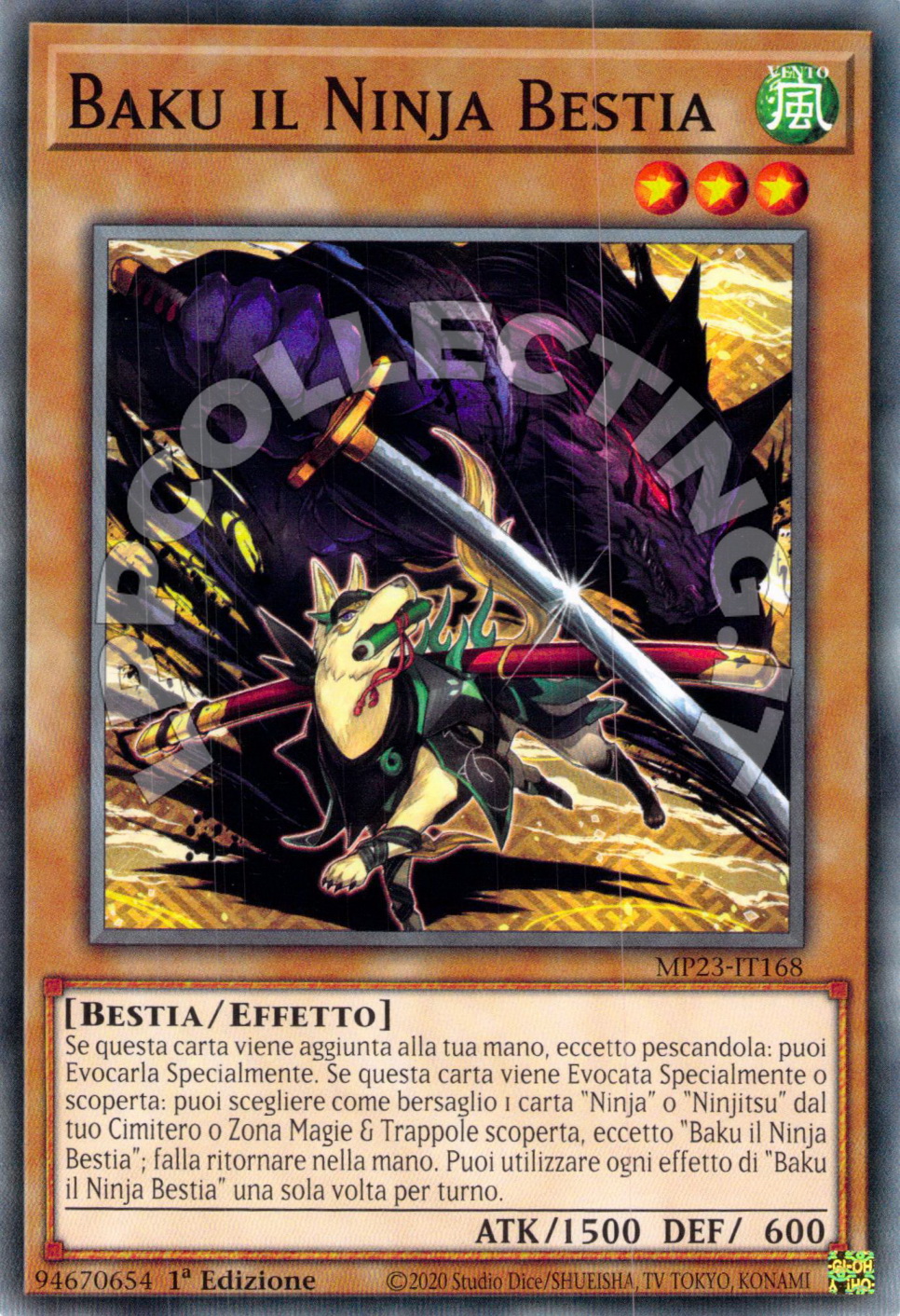 Baku il Ninja Bestia 