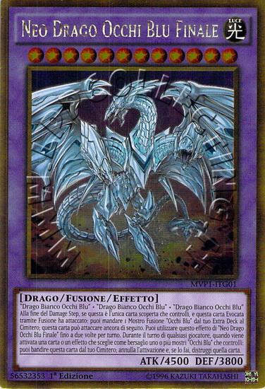 Neo Drago Occhi Blu Finale