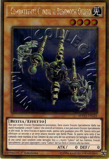 Combattente Gundil il Behemoth Cubico