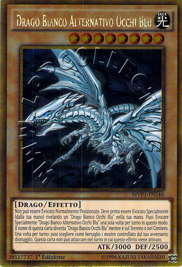 Drago Bianco Alternativo Occhi Blu